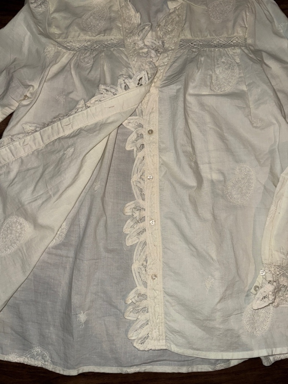 Madison Hotel Button Up Blouse - Picture 5 of 5